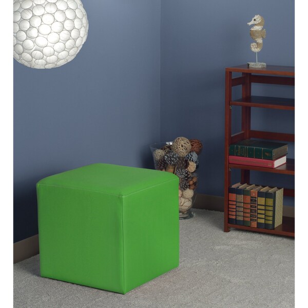 Regency Ottomans, 15 W, 15 H, Vinyl, Envy Green N6215EG - main
